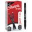Sharpie® S-Gel - Gel pen, 0,7 mm, sort, 12/pk
