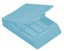 Vævskassette inkl. låg, Epredia PrintMate, m/ slidser , 1000 stk, blå  