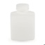 Flaske med vid hals, LLG, firkantet, HDPE, 250 ml, 12 stk