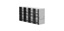Standard rack skabsfryser, TENAK, 50 mm bokse, h:278 x b:139 x d:683 mm, 5 x 5 bokse