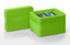 CoolBox XT MicroTube 24 Workstation m. rack, grøn