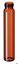 LLG vials m/gevind, ND24, Ø27,5x140 mm, 60ml, brun