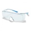Sikkerhedsbrille, uvex super f OTG CR 9169, klare glas, hvid/blåt stel