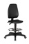 LLG-Lab stol, PU-skum, fodring, hjul, 620-890mm