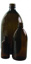 Medicinflaske, brun, uden låg, Ø34 mm, 30 ml