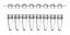 LLG Strips, 8 PCR-rør, buet låg, klar, 0,2ml