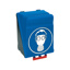 Opbevaringsboks, Gebra SecuBox Maxi, 23,6 x 31,5 x 20,0 cm, blå