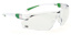 Sikkerhedsbrille, LLG LADY, hvidt/grønt stel