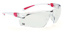Sikkerhedsbrille, LLG LADY, hvidt/pink stel