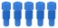 Kapillar-fitting, SCAT, PFA, blå, til Ø3,2 mm slanger