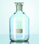 Standflaske, sodaglas, klar, 1000 ml m/ glasprop