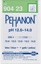 pH-indikatorpapir, Macherey-Nagel PEHANON, strips, pH 12,0 - 14,0, 200 stk