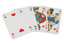 "Spillekort", laminerede, med tryk på begge sider