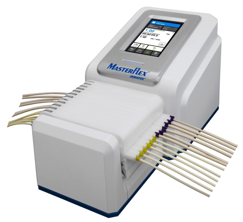 [2478006-44] Masterflex Ismatec IPC slangepumpe,12 kanaler, 11 ml/min.