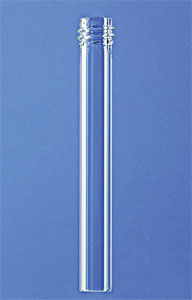 Glasrør med GL18 gevind, 100 x Ø16 mm