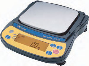 Laboratorievægt EJ-1500, 1500 g/0,1 g, 127x140 mm