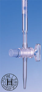 [1176190] Burette med glashane, 10 ml