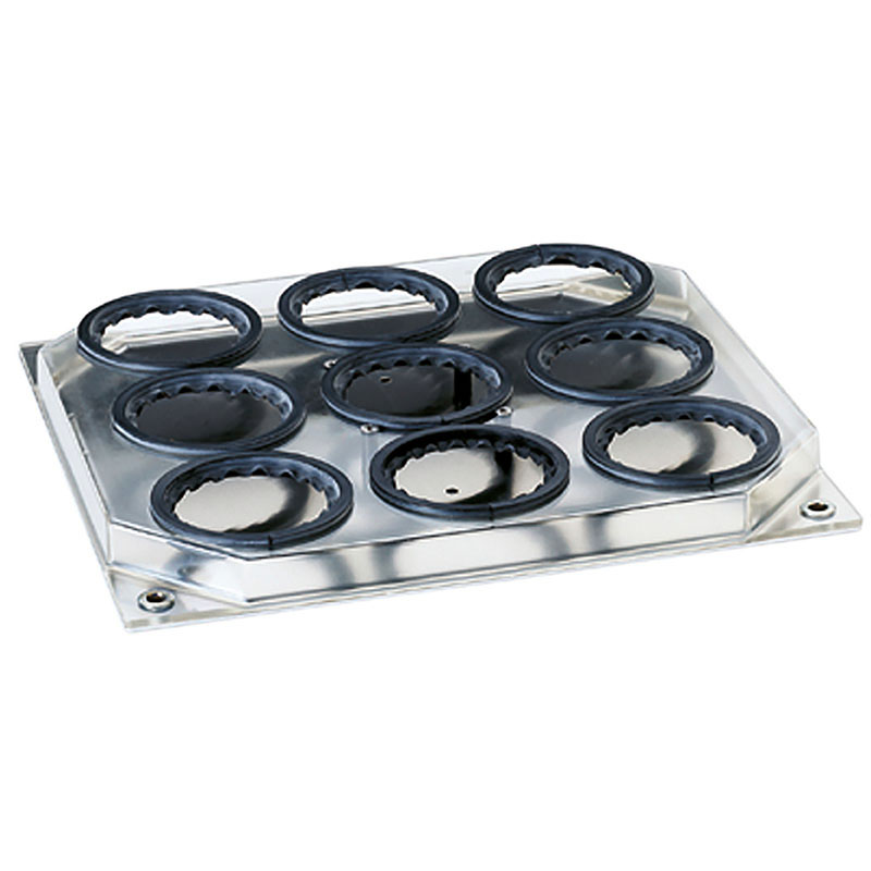 [2650192] Bakke til 9 x 100 ml kolber