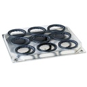 [2650192] Bakke til 9 x 100 ml kolber