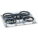 [2650193] Bakke til 5 x 250 ml kolber