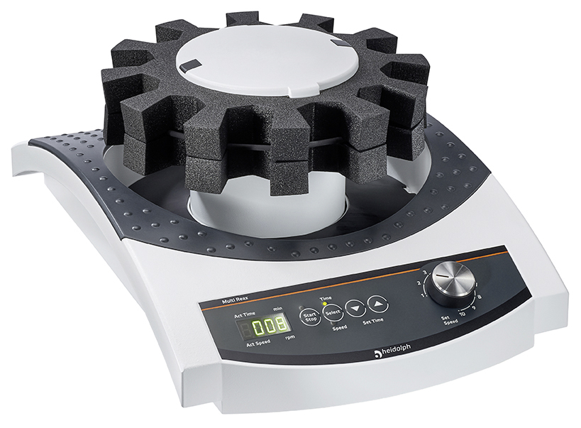 [2650407] Heidolph Multi Reax, multi-vortexer, med 2 indsatser, 12-26 rør
