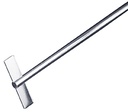 Bladomrører, lige, 50 x 12 mm, aksel 400 x Ø8 mm
