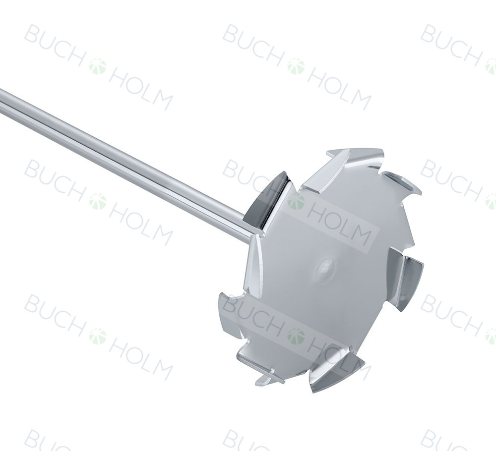 [2670186] Turbineomrører, Ø100 mm, aksel 350 x Ø10 mm