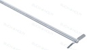 [2670190] Vingeomrører, 15 x Ø60 mm, aksel 350 x Ø8 mm