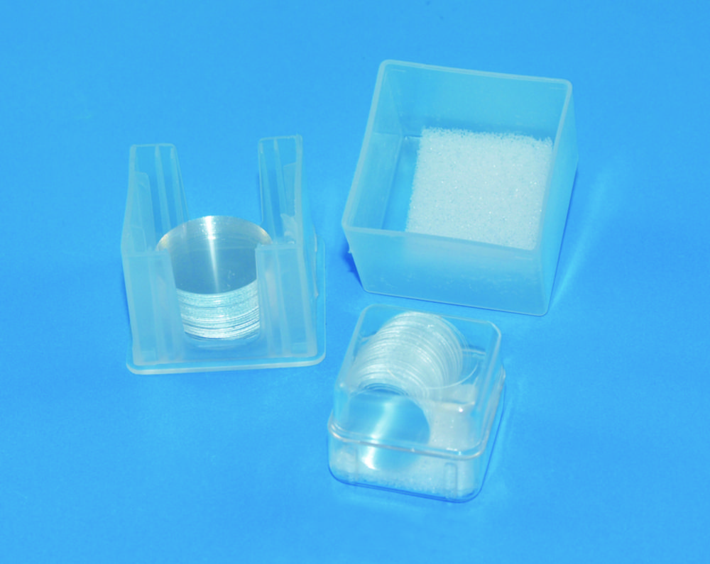 Dækglas, runde, Ø18 mm