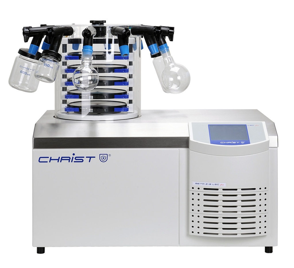 [2802124] Frysetørrer Christ Beta 1-8 LSCplus, 8 kg, -55°C