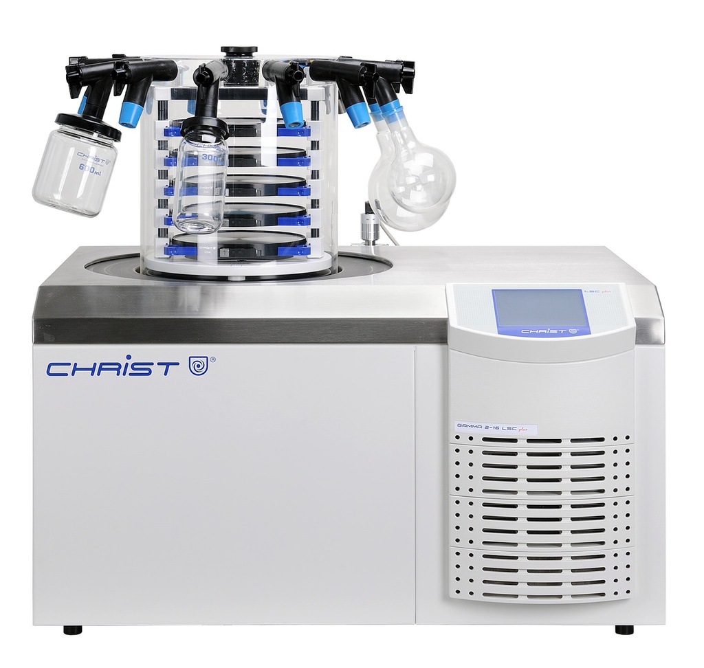 Frysetørrer Christ Gamma 2-16 LSCplus, 16 kg, -85°C