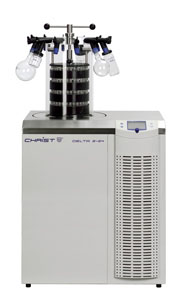 [2802301] Frysetørrer Christ Delta 2-24 LSCplus, 24 kg, -85°