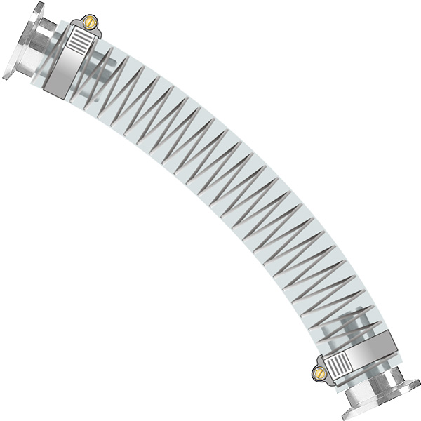 [28138504] KF DN 25 armeret PVC slange, 100 cm