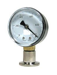 [28150101] Vakuummeter med KF DN 10 flange, 1000 - 0 mbar
