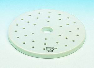 Ekssikkatorplade, porcelæn, for ekssikkator Ø25 cm
