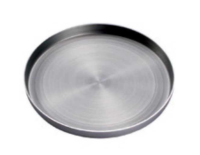 [2827128] Produktbakke i aluminium, Ø200 x H18 mm