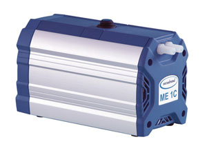 Vakuumpumpe ME 1C, 100 mbar, 0,7 m³/h, kemisk res.