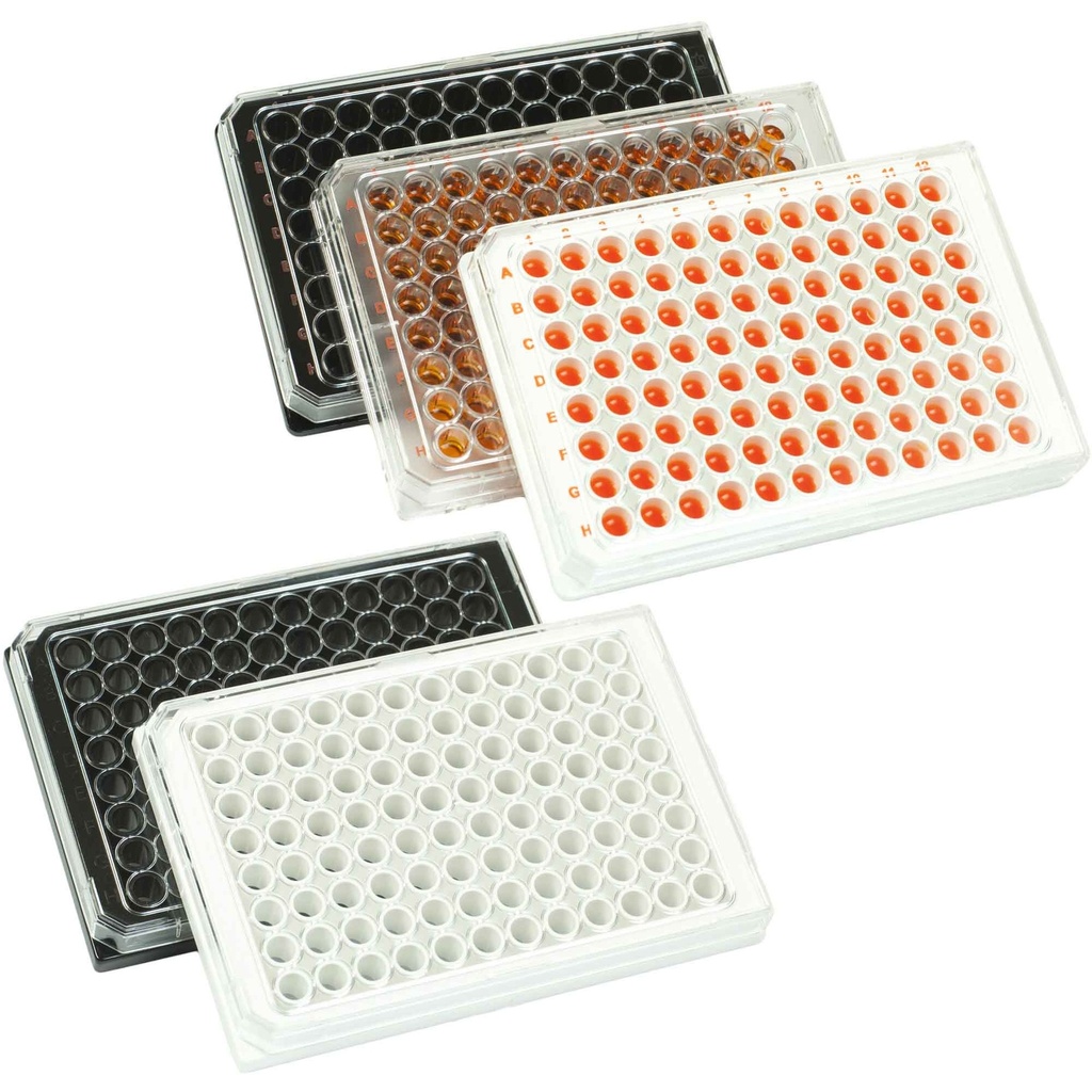 [4000240] PureGrade 96 brønde, hvid, U-bund