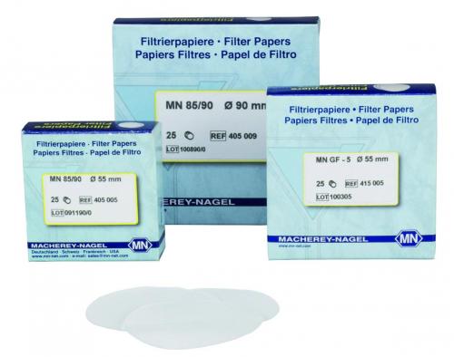 [4000559] Rundfilter, glasfiber, Macherey-Nagel MN 85/70, Ø270 mm, 0,6 µm, 100 stk
