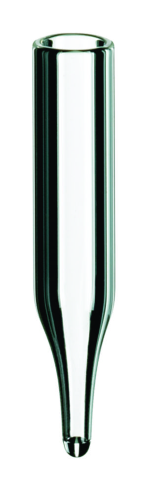 [4001547] Mikroindsats til vials, LLG, N 9/10/11 bred, Ø6 mm, konisk 12 mm, 0,1 mL