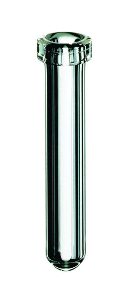 [4001554] Mikrovials m. krave, LLG, N 8 crimp, 0,3 mL, rund bund, klar