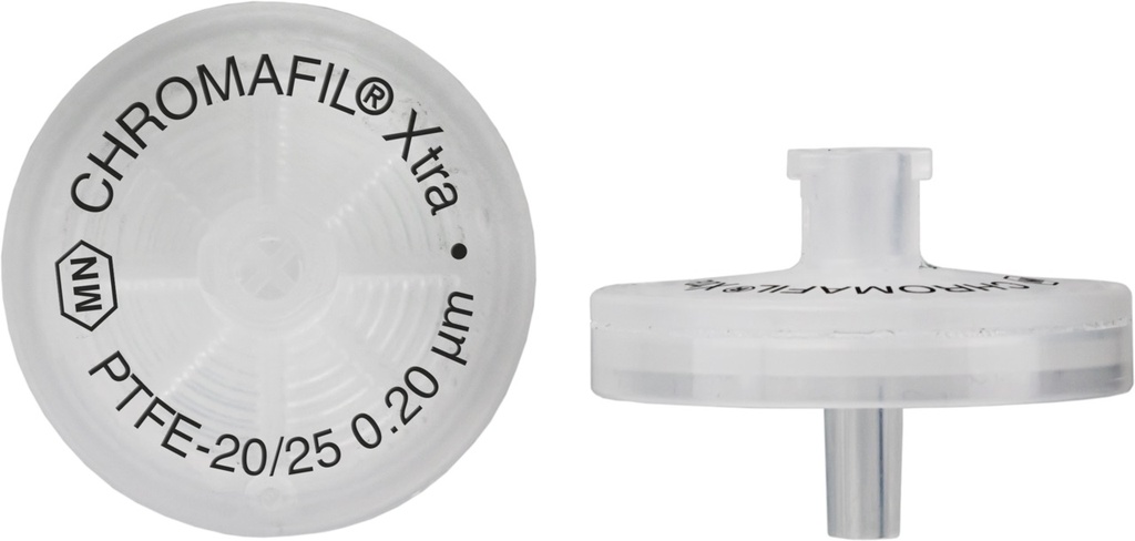 [4003410] Sprøjtefilter, Macherey-Nagel CHROMAFIL Xtra, PTFE, Ø25 mm, 0,20 µm, 400 stk