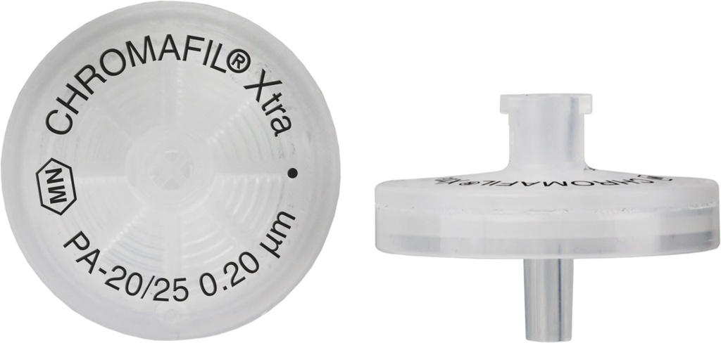 [4003412] Sprøjtefilter, Macherey-Nagel CHROMAFIL Xtra, PA, Ø25 mm, 0,20 µm, 400 stk