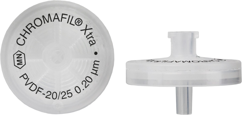 [4003414] Sprøjtefilter, Macherey-Nagel CHROMAFIL Xtra, PVDF, Ø25 mm, 0,20 µm, 400 stk