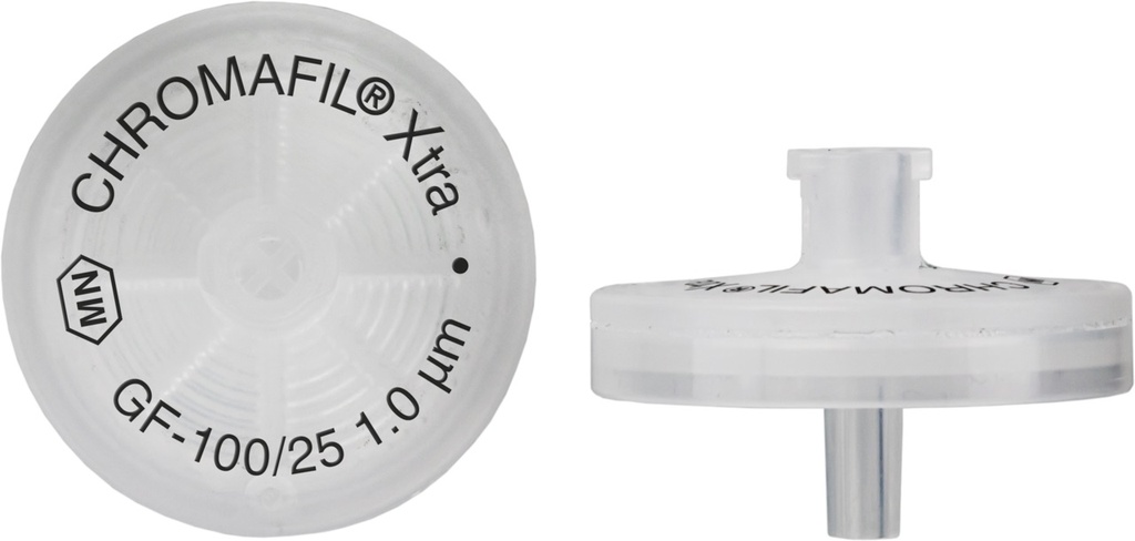 [4003423] Sprøjtefilter, Macherey-Nagel CHROMAFIL Xtra, GF, Ø25 mm, 1 µm, 400 stk