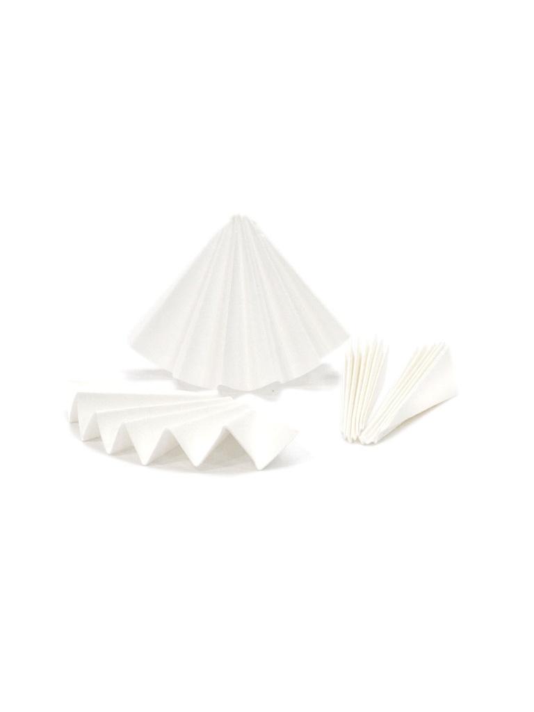 Foldefilter, Hahnemühle 602h, kvalitativt, Ø150 mm, 2 µm, 100 stk
