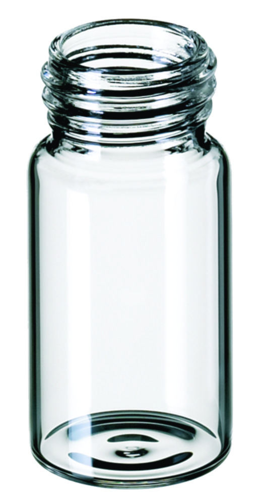 Vials m. gevind, LLG, N 24 EPA, 20 mL, klar