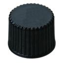 [4008208] Skruelåg, LLG, N 8, sort PP, silikone/PTFE 45 A