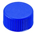 [4008227] Skruelåg, LLG, N 9 short thread, blå PP, silikone/PTFE 55 A