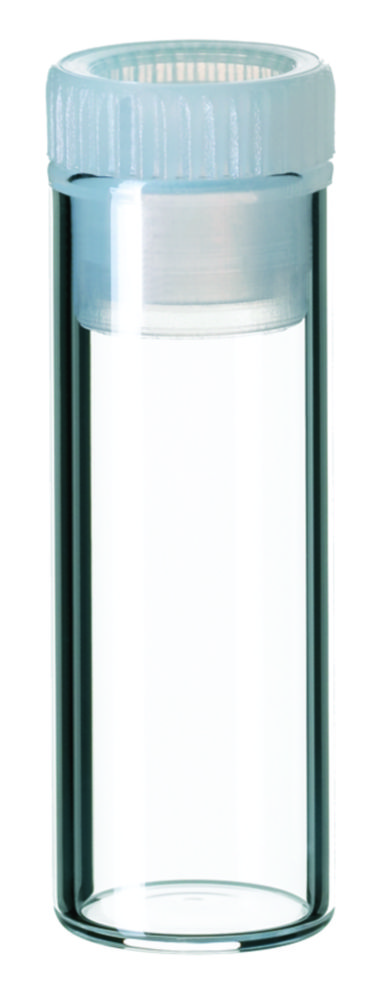 Shell vials m. PE-prop, LLG, N 12, klar, 2 mL
